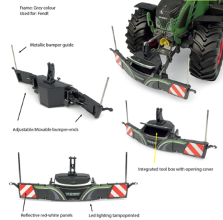 TRACTORBUMPER 800 KG FENDT VERSJON