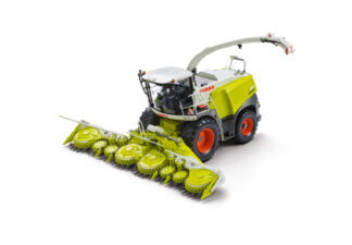 Claas Jaguar 980 med (ny) Orbis 900