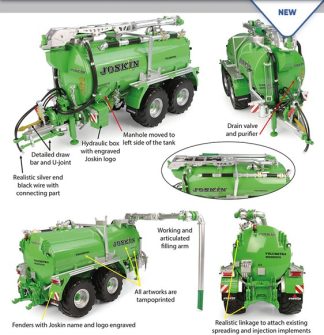 Joskin Volumetra 20000D Grønn versjon 1/32 Universal Hobbies